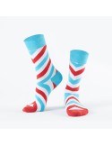 Women\'s socks with colorful stripes SD28 - Online store - Boutique